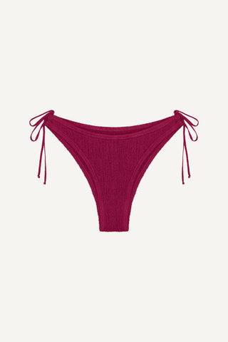Coast Cotton Halter Bikini Set - Ruby