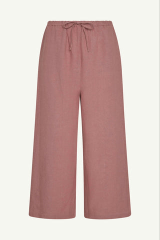 Parker Pant - Rosewood EcoLinen