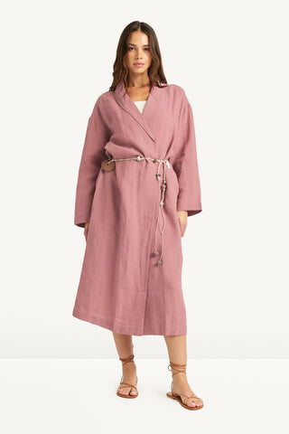 Dakota Duster - Rosewood EcoLinen