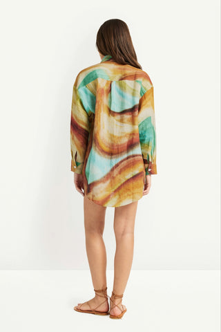 Playa Vida Shirt - Elemental Current EcoLinen