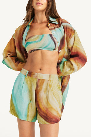 Playa Vida Shirt - Elemental Current EcoLinen