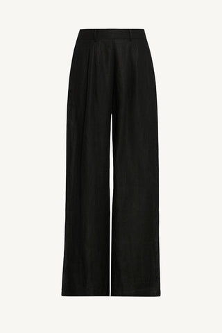 The Getaway Pant - Black EcoLinen