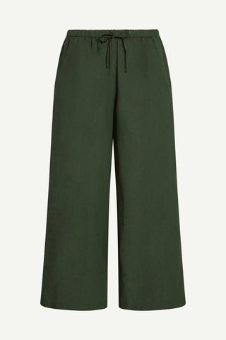 Parker Pant - Forest Cotton Poplin