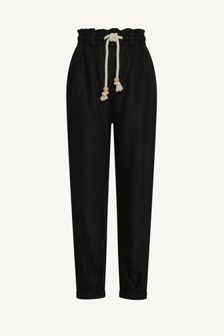 Avery Pant - Black EcoLinen