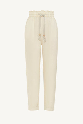 Avery Pant - Oatmeal EcoLinen