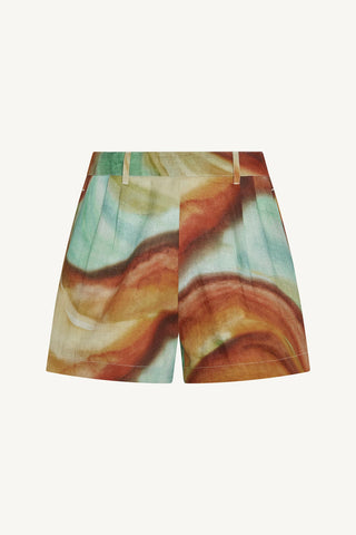The Getaway Short - Elemental Current EcoLinen