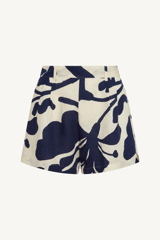 The Getaway Short - Night Flower EcoLinen