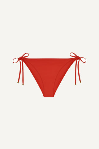 Elle Tie Side Bottom - Ruby EcoLux