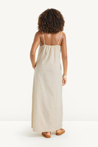 Rhea Dress - Banana Cotton