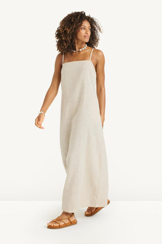 Rhea Dress - Banana Cotton