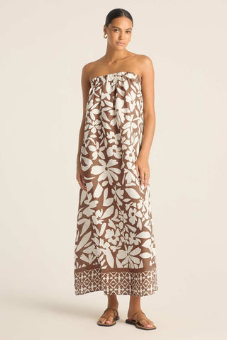 Soliel Dress - Desert Flower EcoLinen