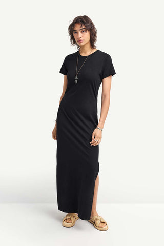 Coast Shirt Dress - Black Cotton Jersey