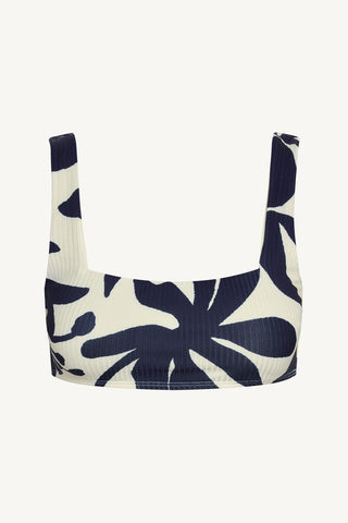 Mika Bralette Top - Night Flower EcoRib BT