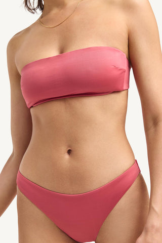 Nala Bandeau Top - Wild Rose EcoLux
