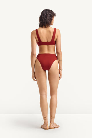 Lolita Bottom - Deep Madder EcoRib