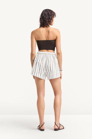 The Getaway Short - Earth Stripe