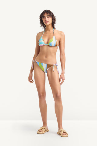 Gia Triangle Top - Coast Colorblock EcoLux BT