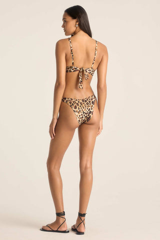 Lyra Bralette Top - Lux Leopard EcoLux BT