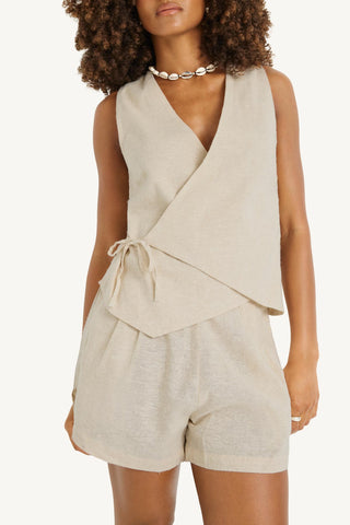 The Getaway Short - Banana Cotton