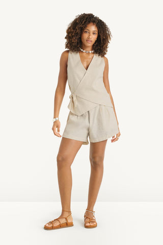 Valencia Vest - Banana Cotton