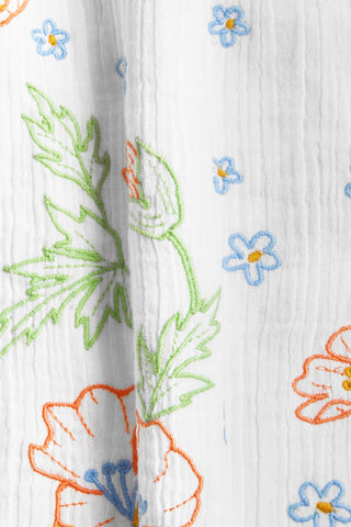 Superbloom Short - White Superbloom Cotton