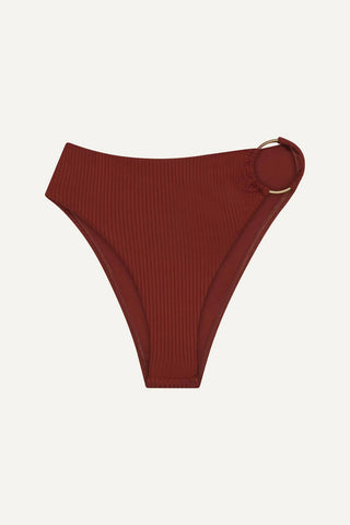 Lolita Bottom - Deep Madder EcoRib