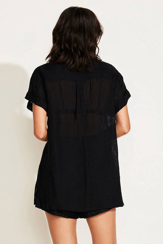 Cabana Set - Black EcoLinen