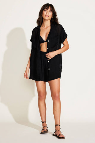 Cabana Set - Black EcoLinen