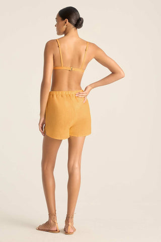 Tallows Linen Short - Creamsicle EcoLinen