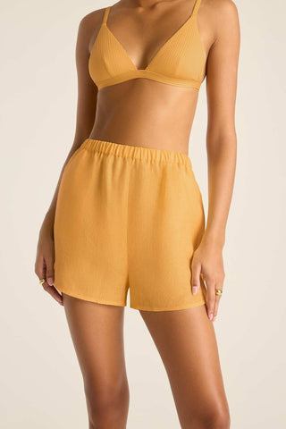 Tallows Linen Short - Creamsicle EcoLinen
