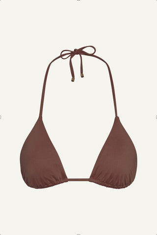 Gia Triangle Top - Mocha EcoLux