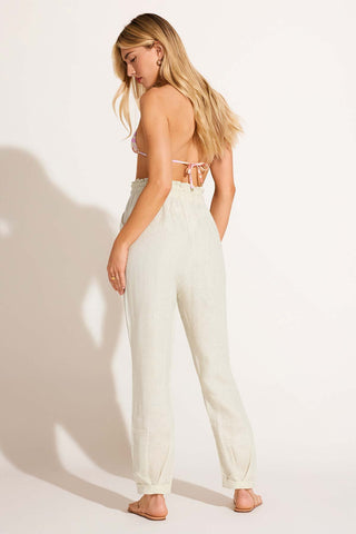 Avery Pant - Oatmeal EcoLinen