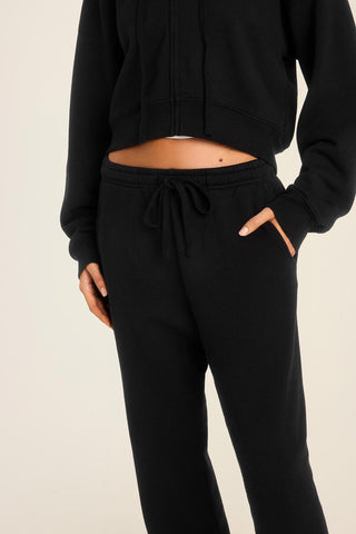 Dawn Classic Sweatpant - Black French Terry
