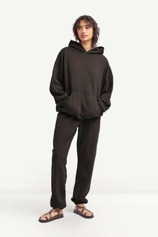 Dawn Oversized Hooded Sweatshirt - Deep Earth Dawn French Terry