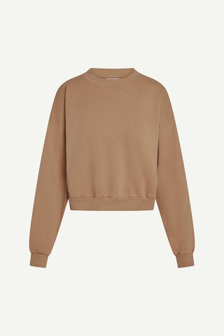 Dawn Crewneck - Latte French Terry