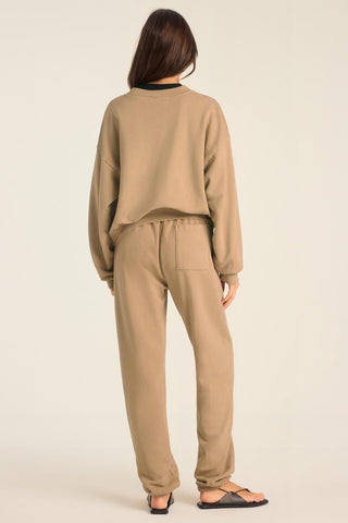 Dawn Crewneck - Latte French Terry