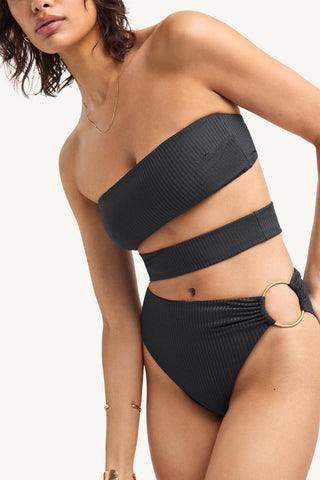Lolita One Piece - Black EcoRib