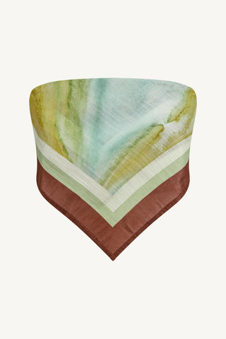 Samara Head Scarf - Elemental Current Cotton Cupro