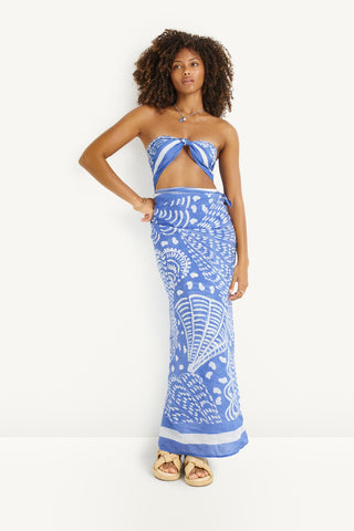 Samara Sarong - Sea Fan Cotton Cupro