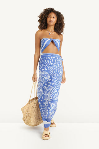 Samara Sarong - Sea Fan Cotton Cupro