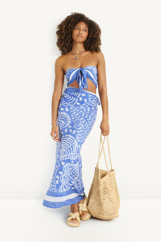 Samara Sarong - Sea Fan Cotton Cupro
