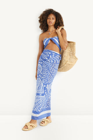 Samara Sarong - Sea Fan Cotton Cupro