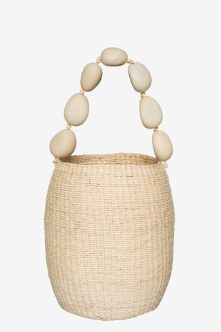 Artesano Puyo Bucket Bag- Natural