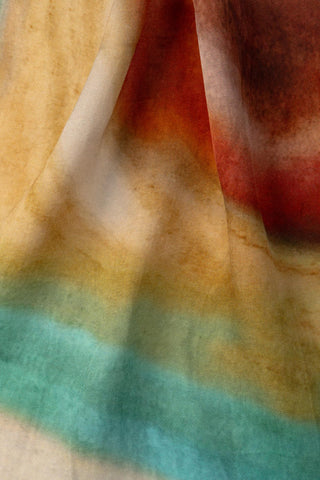 Samara Head Scarf - Elemental Current Cotton Cupro