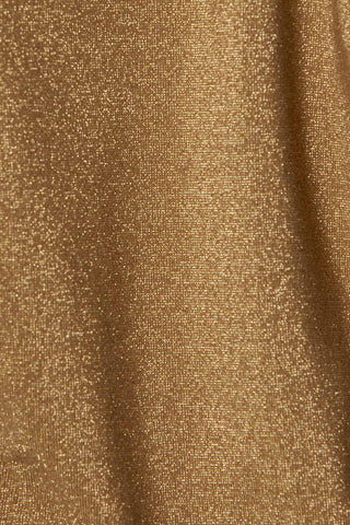 Mabel Underwire Bandeau Top - Golden Glow Metallic