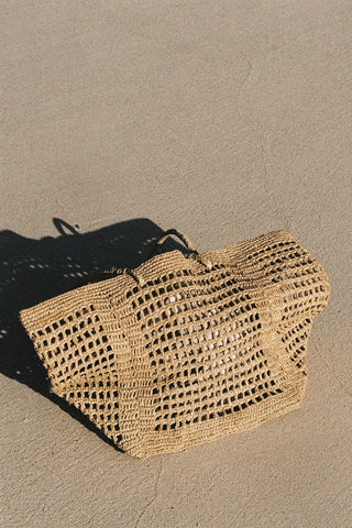 Ora Tote - Natural Raffia