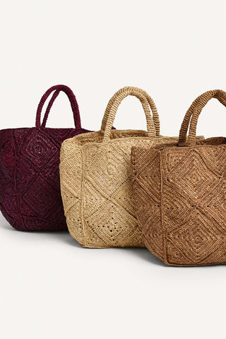 Cala Tote - Natural Raffia