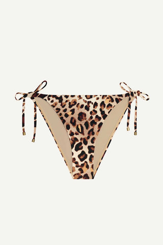 Elle Tie Side Bottom - Lux Leopard EcoLux BT